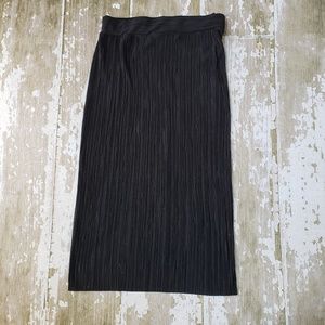 Black Midi Skirt